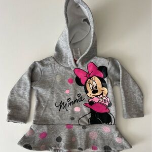 Disney Gray and Pink Minnie Mouse Dress